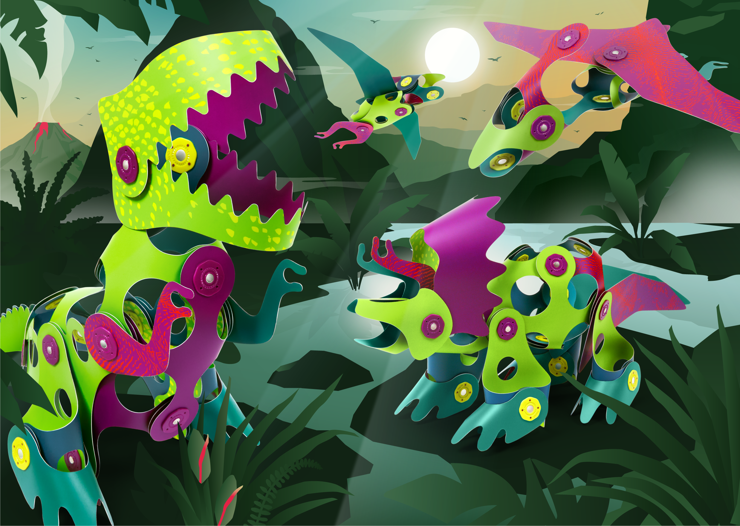 Clixo® | Dino Series