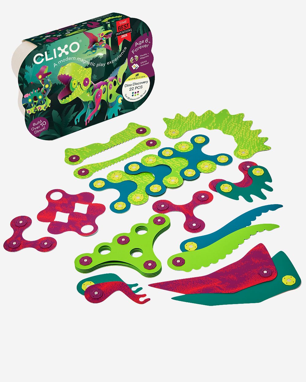 Clixo® | Dino Discovery Pack