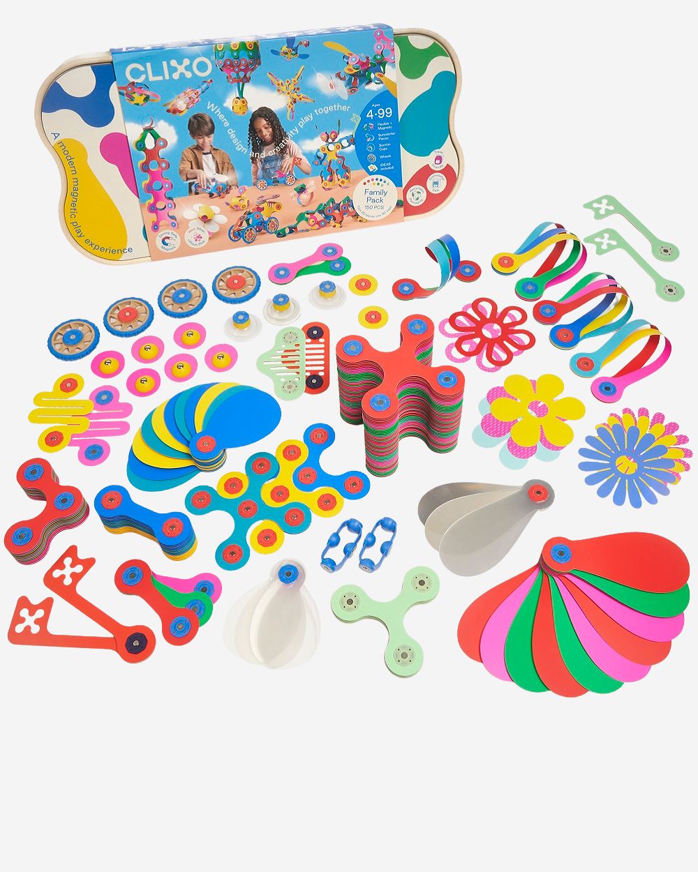 Clixo® | Pack Super Arc-en-ciel